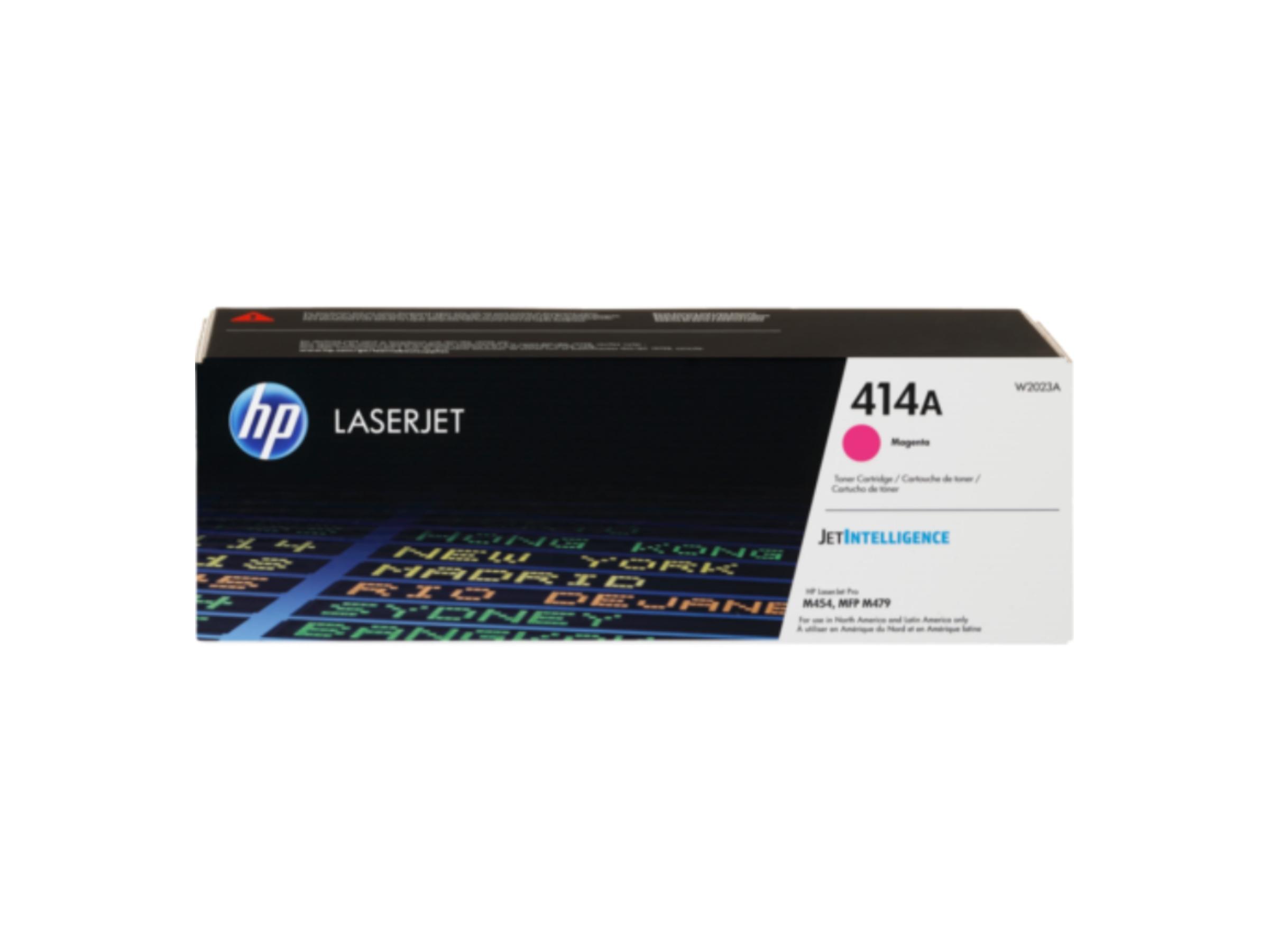 TONER HP 414A MAGENTA (W2023A) LASERJET M454/M479 2100 PAG.